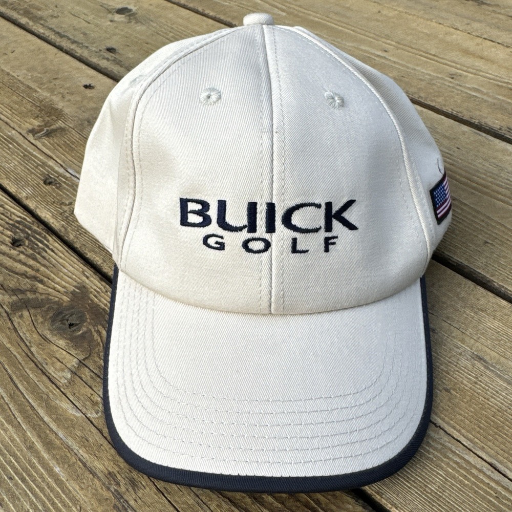 Vintage Buick Golf Hat 90s Strapback K Products USA Dad Cap